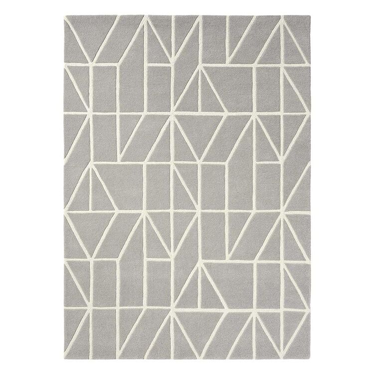 Scion Viso Steel Rug Natural