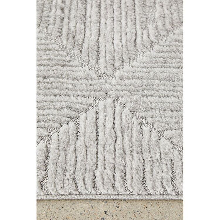 Rug Culture Serenade Shilo Runner Silver