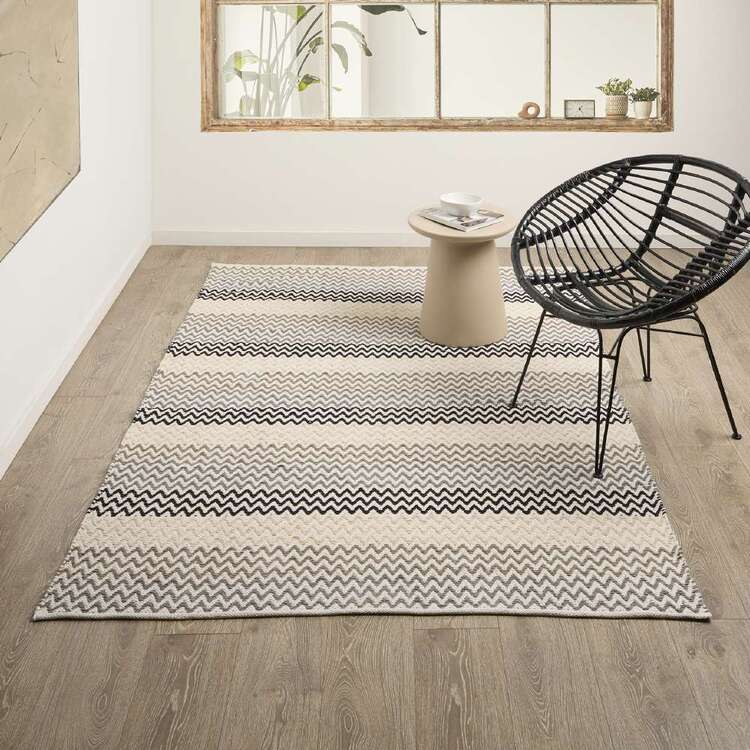 Spotlight Rug Mesh KOO Hana Cotton Rug Multicoloured | Spotlight Australia