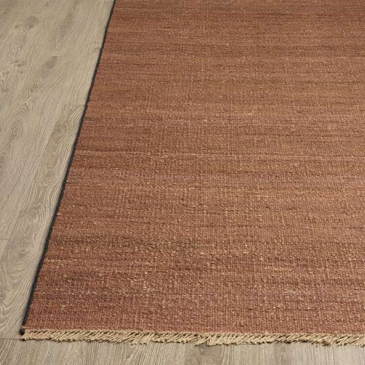 KOO Layla Jute Rug Rust