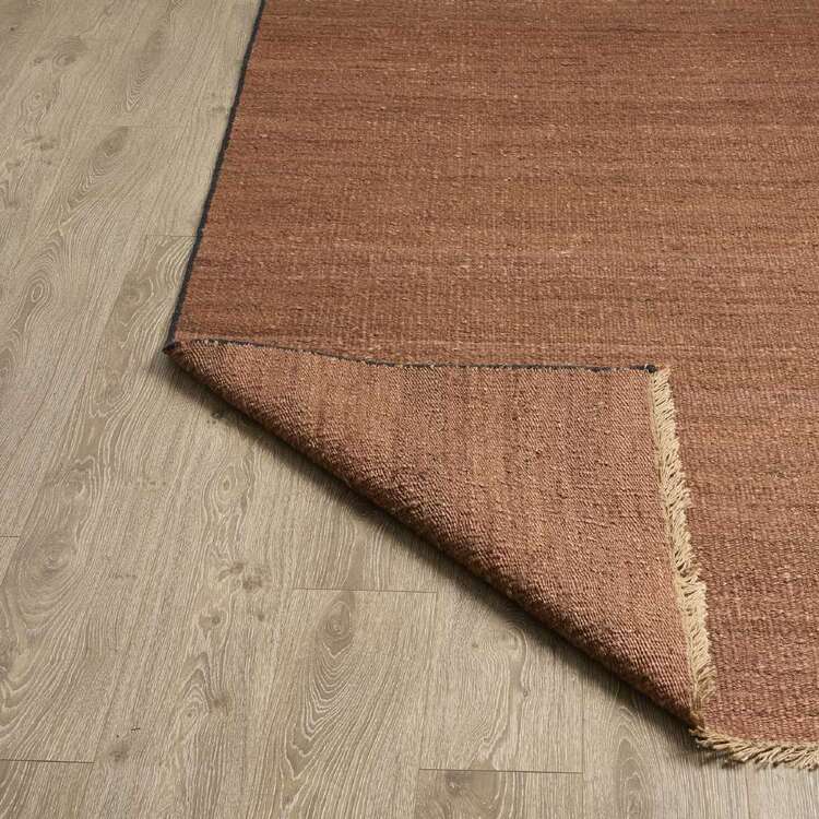 KOO Layla Jute Rug Rust