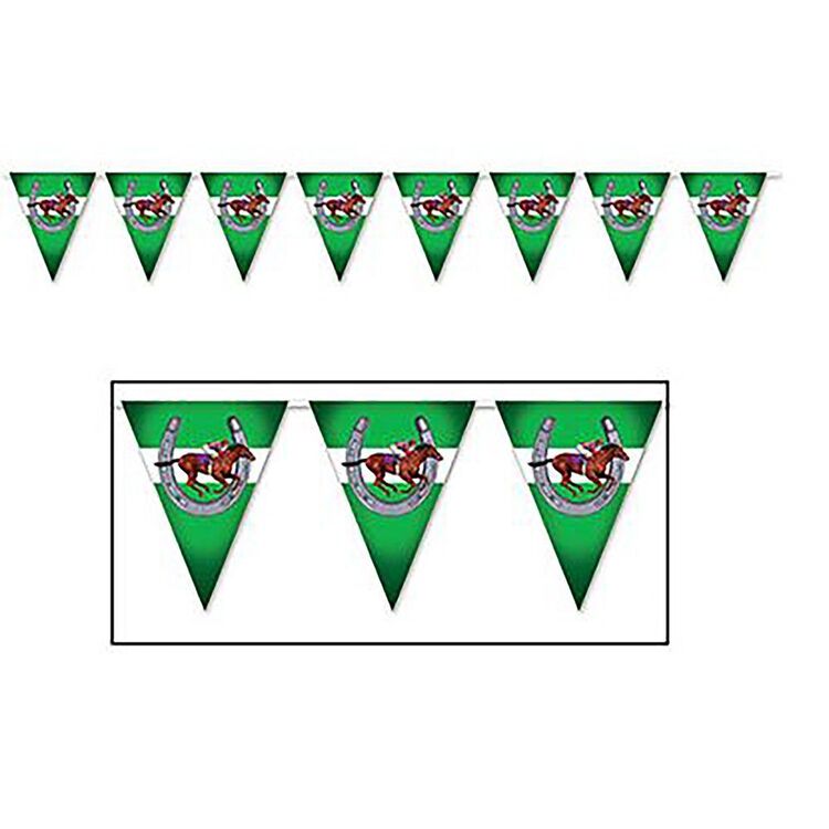 Beistle 54167 Playing Card Pennant Banner-1 Pc. Spielkarte Casino