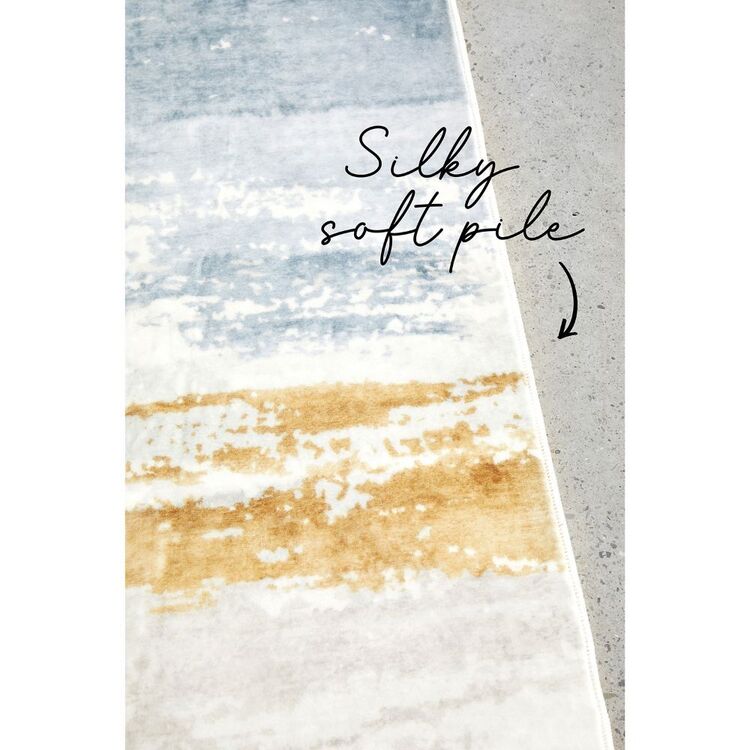 Rug Culture Revive Kyle Machine Washable Rug Silver