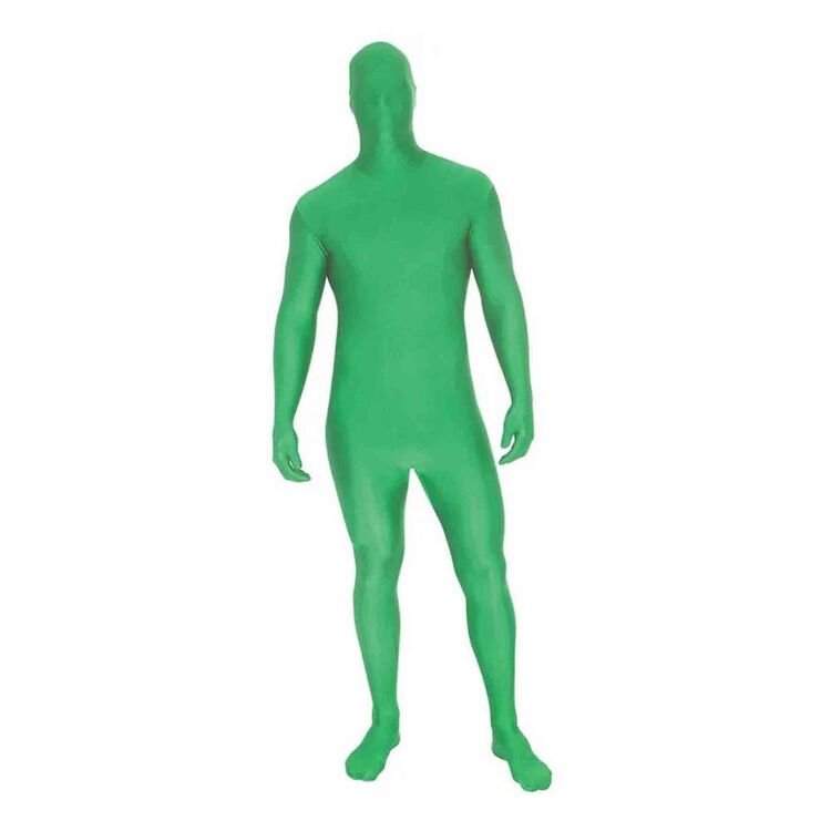 Morph Costumes Green Morphsuit Adult Costume Multicoloured