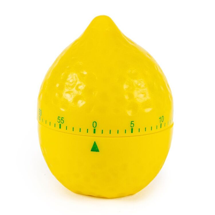 Yellow Creative Timer Lemon Timer Yellow | Spotlight Australia