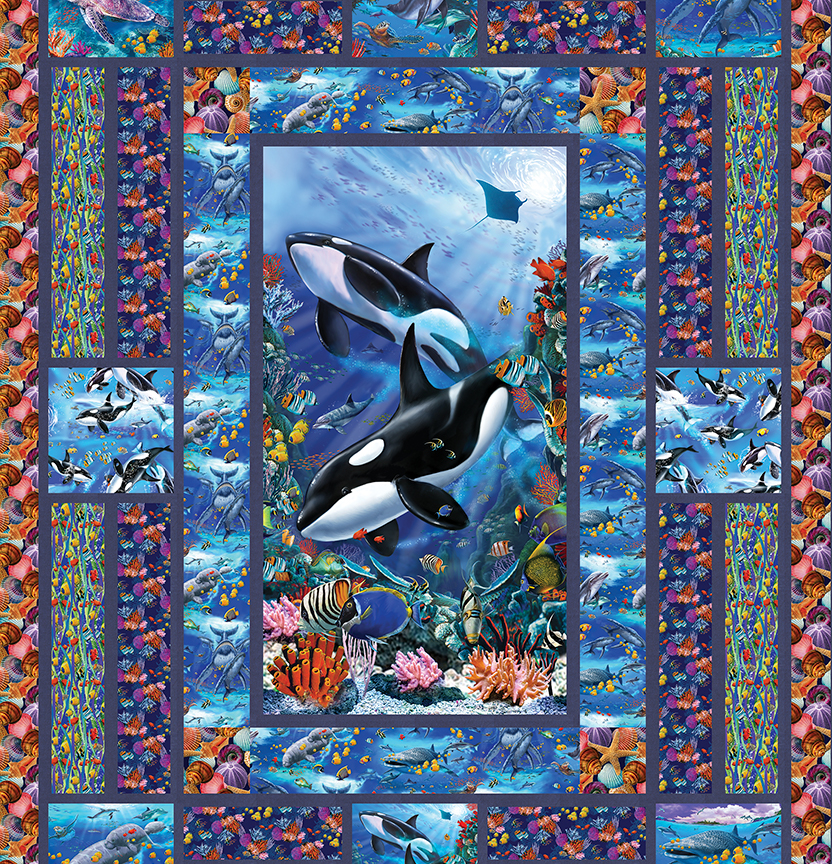 Reef LIfe Quilt Project