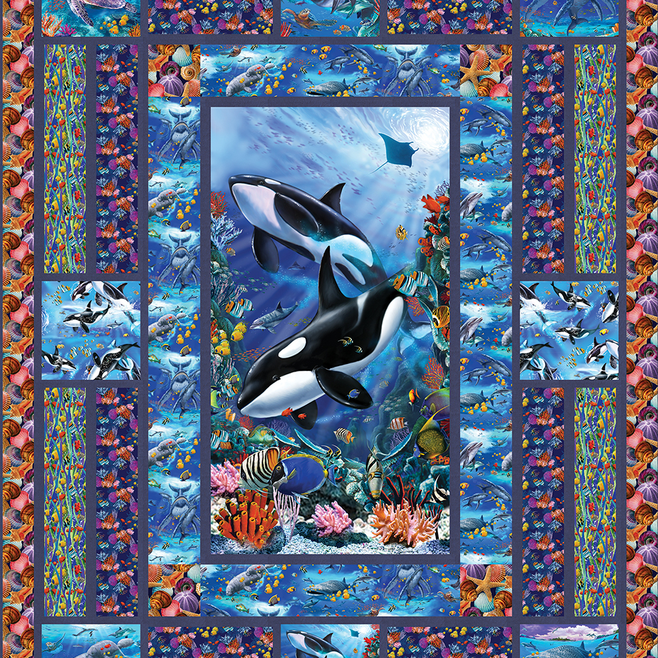 Reef LIfe Quilt Project