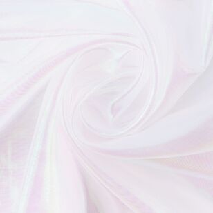 Plain 150 cm Fairy Organza Fabric White 150 cm