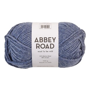 Abbey Road 100 G Wool To Be Wild Yarn Denim 100 g