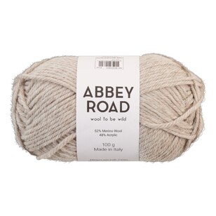 Abbey Road 100 G Wool To Be Wild Yarn Ecru 100 g