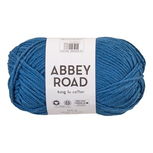 Abbey Road 100 g Kung Fu Cotton Yarn Dark Blue100 g