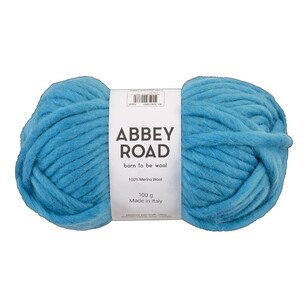 Abbey Road Born To Be Wool Yarn Aqua 100 g