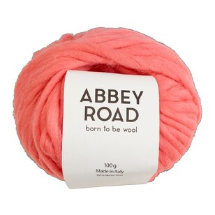 Abbey Road Born To Be Wool Yarn Coral 100 g