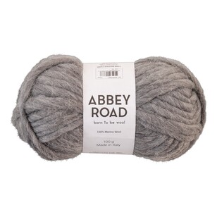 Abbey Road Born To Be Wool Yarn Grey 100 g