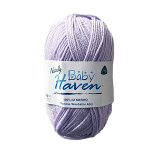 Naturally Baby Haven 4 Ply Yarn Lilac 50 g