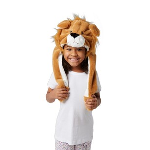 Party Creator Lion Moving Ears Hat Orange
