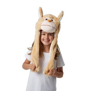 Party Creator Monkey Moving Ears Hat Brown