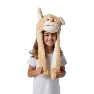 Party Creator Monkey Moving Ears Hat Brown
