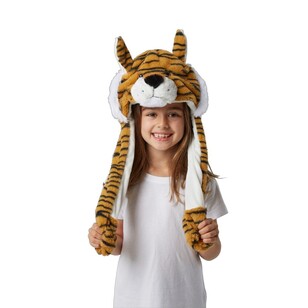 Party Creator Tiger Moving Ears Hat Orange