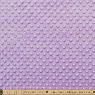 Plain 150 cm Minky Dot Polar Fleece Fabric Purple Rose 150 cm
