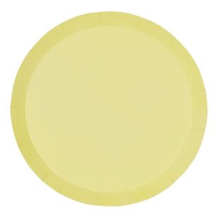 Five Star Paper Dinner Plates 10 Pack Pastel Yellow 26 cm | Spotlight ...