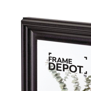 Frame Depot Halmstad 13 x 18 cm Wooden Photo Frame Black 13 x 18 cm
