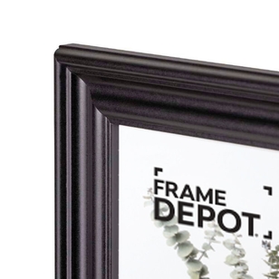 Frame Depot Halmstad 15 x 20 cm Wooden Photo Frame Black 15 x 20 cm