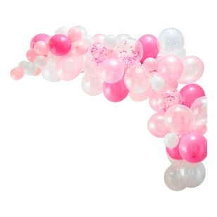 Ginger Ray 70 Piece Balloon Arch Pink