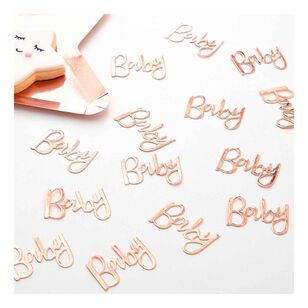 Ginger Ray Twinkle Baby Confetti Rose Gold 14 g