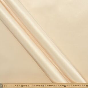Rectangular Spring Ivory Plain 148 cm Spring Satin Fabric Ivory | Spotlight Australia