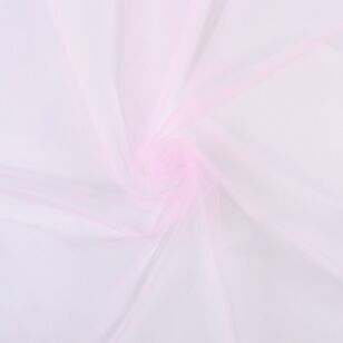 Plain 270 cm Everyday Tulle Fabric Pink 270 cm