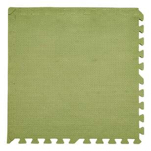Eva Foam Tile 4 Pack Olive Green 1200 x 1200 mm