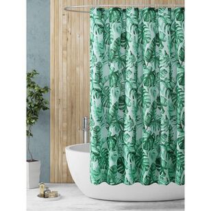 White Home Leah Shower Curtain Multicoloured