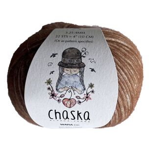 Chaska Patterns Chaska 8 Ply Wara 50g Yarn Coffee | Spotlight New Zealand