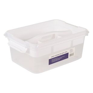 Francheville Lenny Storage Box With Tray White