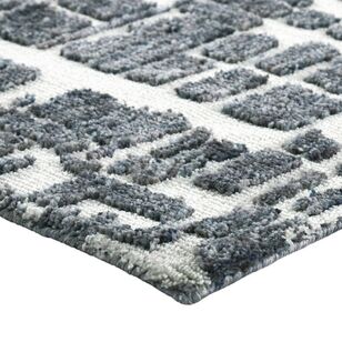 Emerald Hill Adele Polyester Rug Charcoal 150 x 210 cm