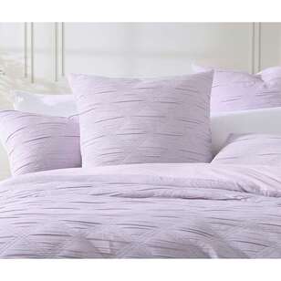 Platinum Reine European Pillowcase Lilac