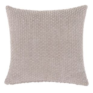 KOO Coventry Chenille Cushion Taupe 50 x 50 cm