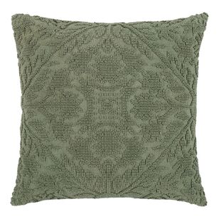 KOO Dahlia Jacquard Cushion Moss 50 x 50 cm
