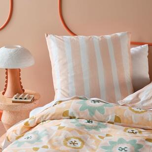 Linen House Besse European Pillowcase Peach European