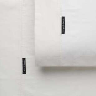 Logan & Mason 500 Thread Count Cotton Sheet Set White
