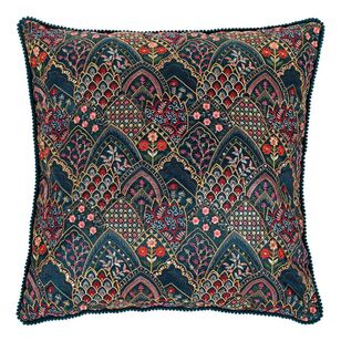 KOO Kashida Embroidered Cushion Cover 7 Multicoloured 50 x 50 cm