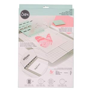 Sizzix Stencil & Stamp Tool Multicoloured