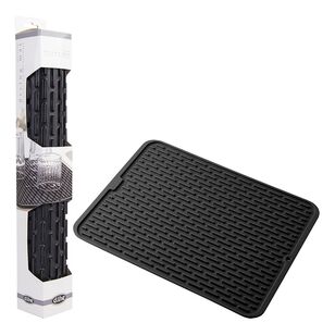 D.Line Silicone Drying Mat Black