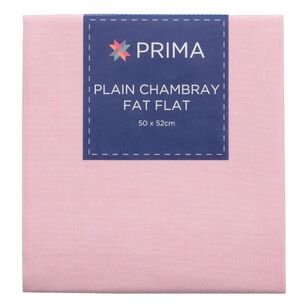 Prima Plain Chambray Fat Flat Musk 50 x 52 cm