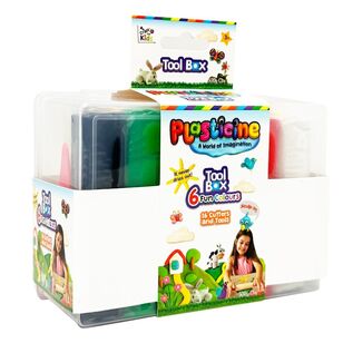 Craft For Kids Plasticine Work Box Multicoloured