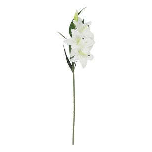 94.5 cm Lily Stem  White 94.5 cm