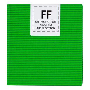 Micro Stripe Blender Cotton Flat Fat Fern 50 x 52 cm