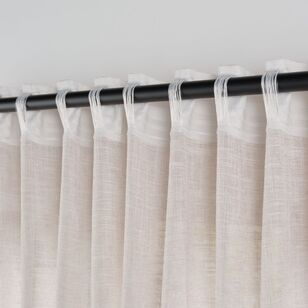 Gummerson Neutrals 270 cm Multi Header Cut, Hem & Hang Curtain Fabric Stone 270 cm
