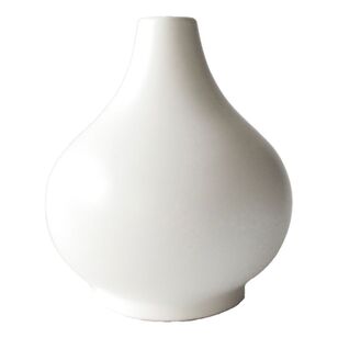 Ombre Home Kaia Ceramic Vase II White 14.5 x 16.5 cm
